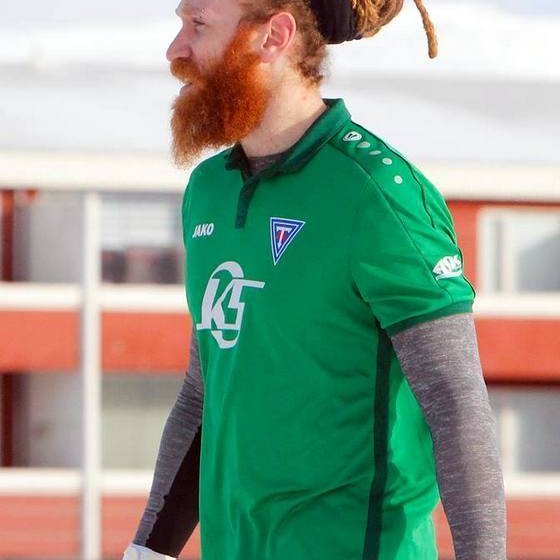 Jonathan Mark Faerber, markvörður m.fl. Tindastóls. Mynd: ÓAB