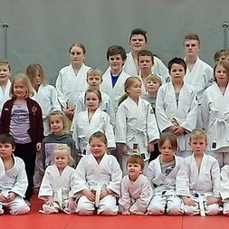 Þátttakendur á æfingabúðunum. Mynd: Einar Örn Hreinsson.