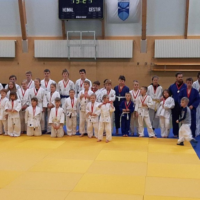 Þátttakendur á Norðurlandsmótinu í júdó um síðustu helgi. MYND: TINDASTÓLL.IS