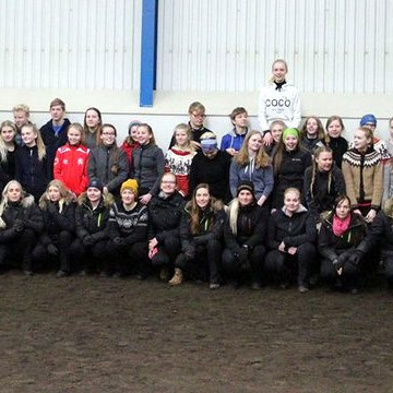 Skemmtilegt samstarf um reiðkennslu á milli skólastiga í Skagafirði