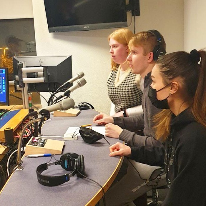 Keppnislið FNV í síðustu viku. MYND: FNV.IS