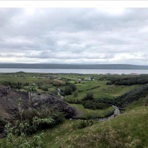 Kirkjuhvammur á Hvammstanga. Mynd: wikiloc.com