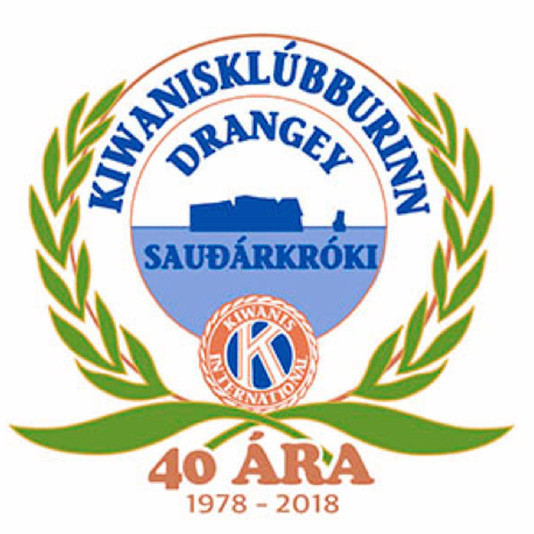 Kiwanisklúbburinn Drangey er 40 ára á þessu ári, stofnaður 16. maí 1978.