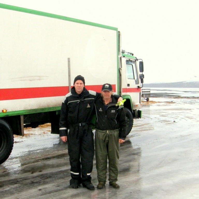 Hestaflutningamaður komst í hann krappan