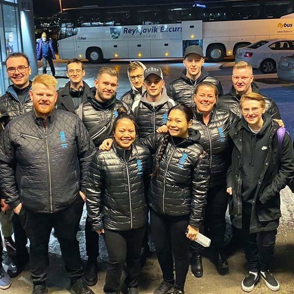 Kokkalandsliðið 2020 á leiða á Ólympíuleika í Stuttgart í Þýskalandi. Mynd: facebook / Kokkalandsliðið.