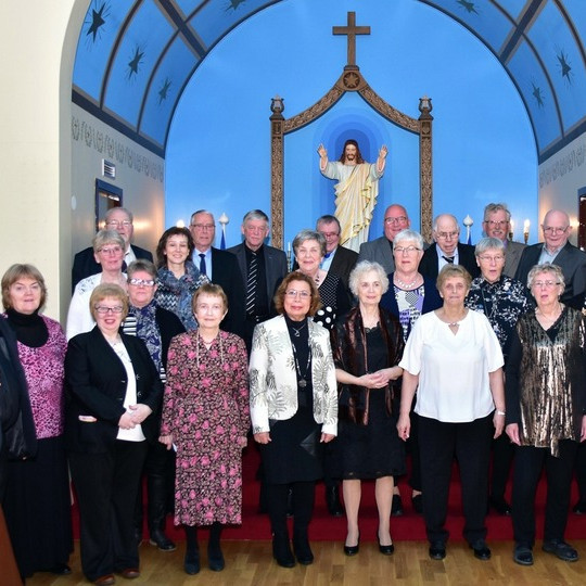 Kór eldri borgara í Húnaþingi vestra. Mynd: Guðmundur Jóhannesson.