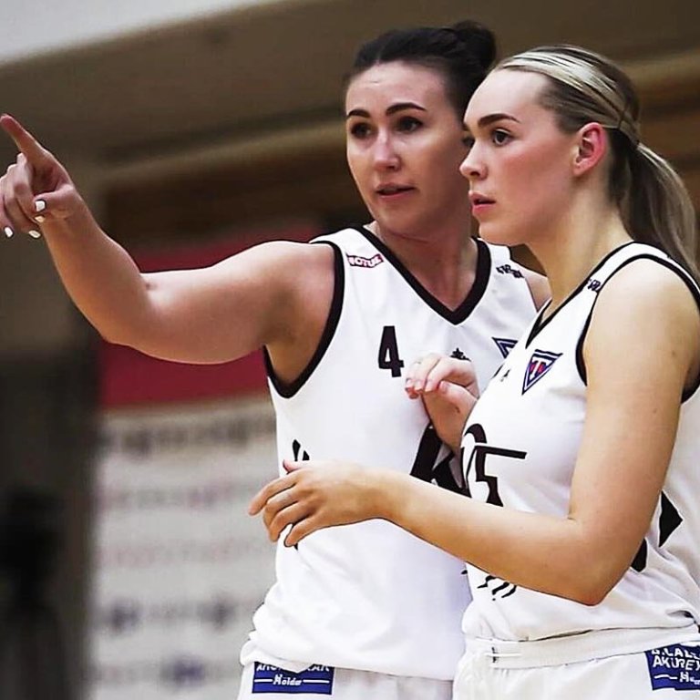 Edita Ewa og Inga Sólveig. MYND: DAVÍÐ MÁR