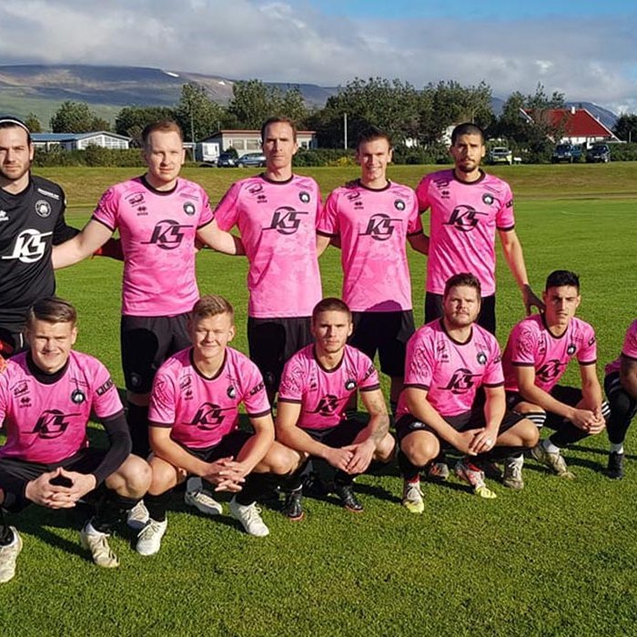 Lið Kormáks/Hvatar. MYND AF AÐDÁENDASÍÐUNNI