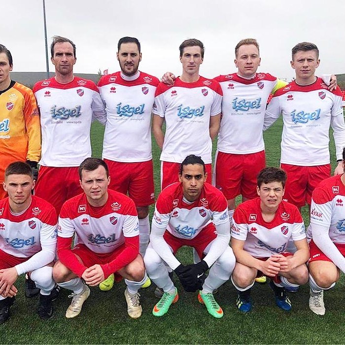 Lið Kormáks/Hvatar. MYND AF FB