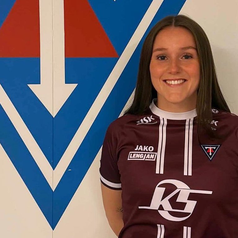 Krista Sól kominn í þann rústrauða á ný. MYND AF FB