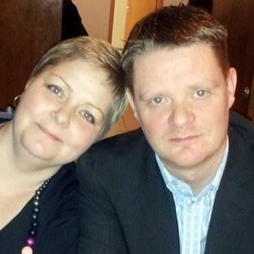 Matgæðingarnir Kristín Jóna og Valur.