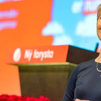 Nýkjörinn formaður Samfylkingar, Kristrún Frostadóttir. Mynd af heimasíðu Samfylkingarinnar.