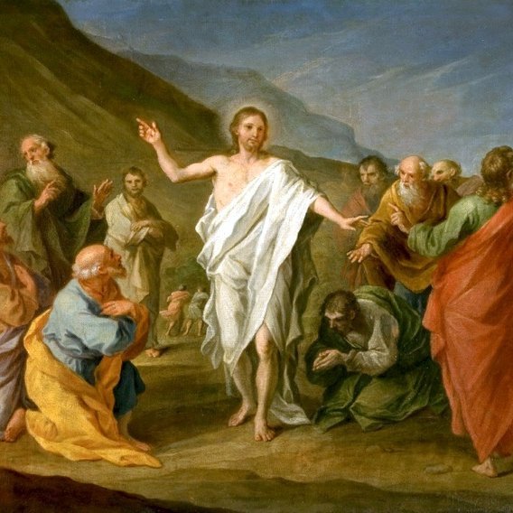 Kristur upprisinn, málverk eftir pólska málarann Szymon Czechowicz, málað um 1758