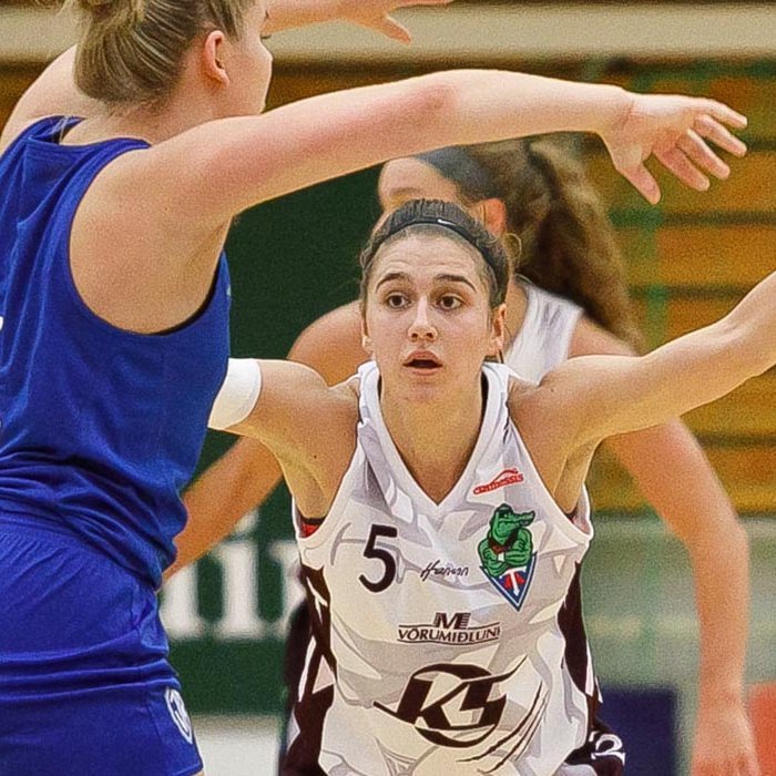 Ksenja Hribljan í leik gegn ÍR fyrr í vetur. MYND: DAVÍÐ MÁR