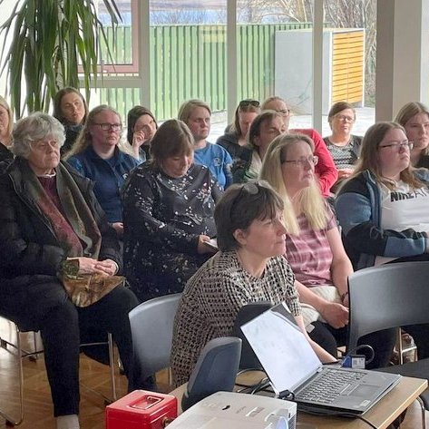 Frá lokahátíð þróunarverkefnis um lærdómssamfélag sem haldin var á Húnavöllum. Mynd: felahun.is.
