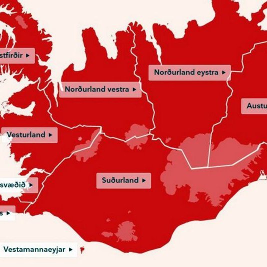 Staðan í dag. Myndir: Covid.is