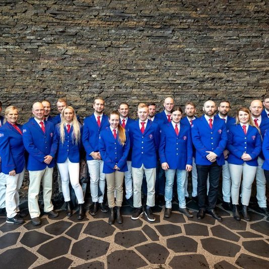 Landslið Íslands í hestaíþróttum. Mynd af Fb LH.