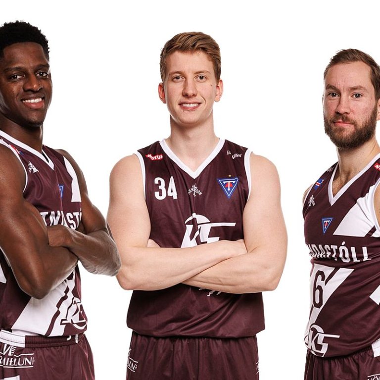 Taiwo, Ragnar og Arnar. MYNDIR: DAVÍÐ MÁR