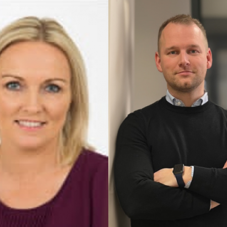 Heba og Sigfús. Mynd tekin af Byggðastofnun.is.