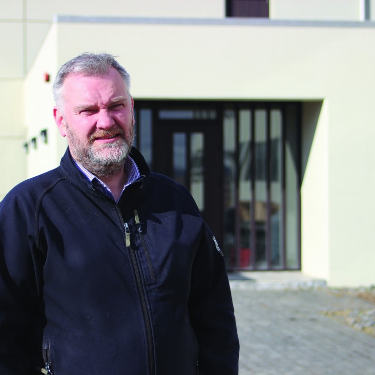 Örn Arnarson á og rekur hið nýja hótel, ásamt eiginkonu sinni, Hildi Ýr Arnarsdóttur. Mynd: KSE