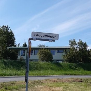 Laugarvegur í Varmahlíð. Mynd: Erna Geirsdóttir.