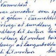 Í fundargerðarbók hreppsnefndar Seyluhrepps frá 14. maí 1980 kemur fram að vegur frá hóteli til norðurs skuli heita Laugavegur.