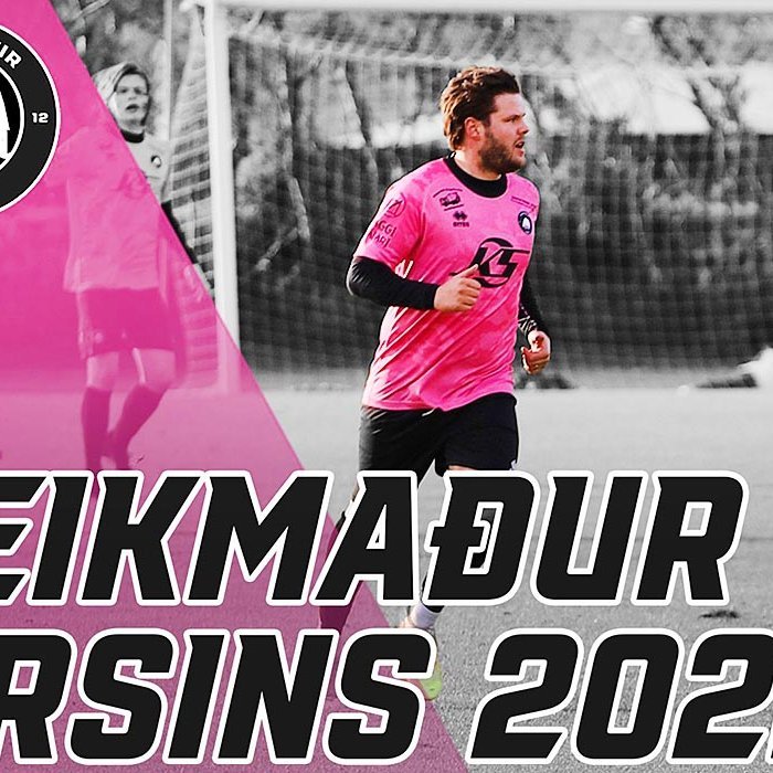 Hilmar Þór Kárason var valinn besti leikmaður Kormáks/Hvatar í sumar af aðdáendum liðsins.