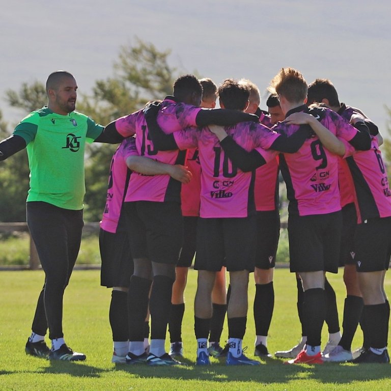 K/H menn fagna á góðum degi. Mynd: kormakurhvot.net