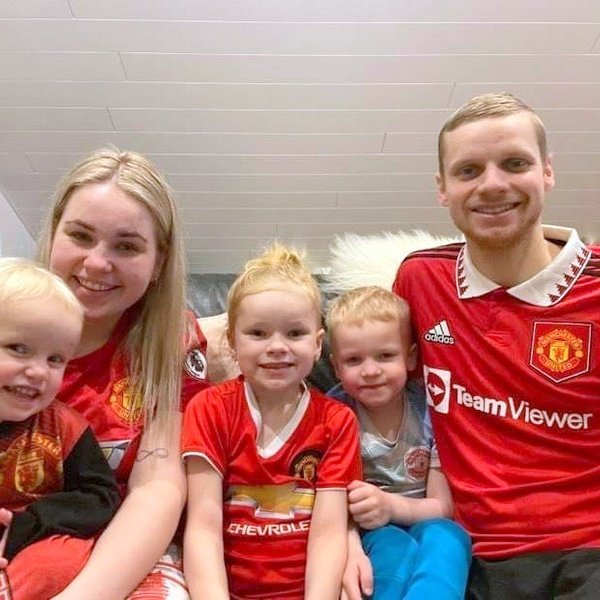 Það fer ekki á milli mála hvaða lið er í uppáhaldi á Ríp 2. Aðsend mynd.