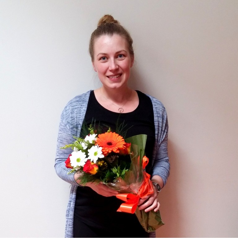 Lilja Rún Bjarnadóttir varði meistararitgerð í matvælafræði frá Háskóla Íslands í Verinu Vísindagörðum á Sauðárkróki.