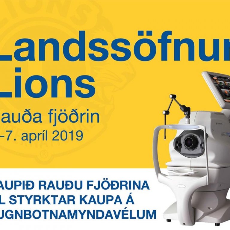 Lionsfélagar safna fyrir lækningatækjum