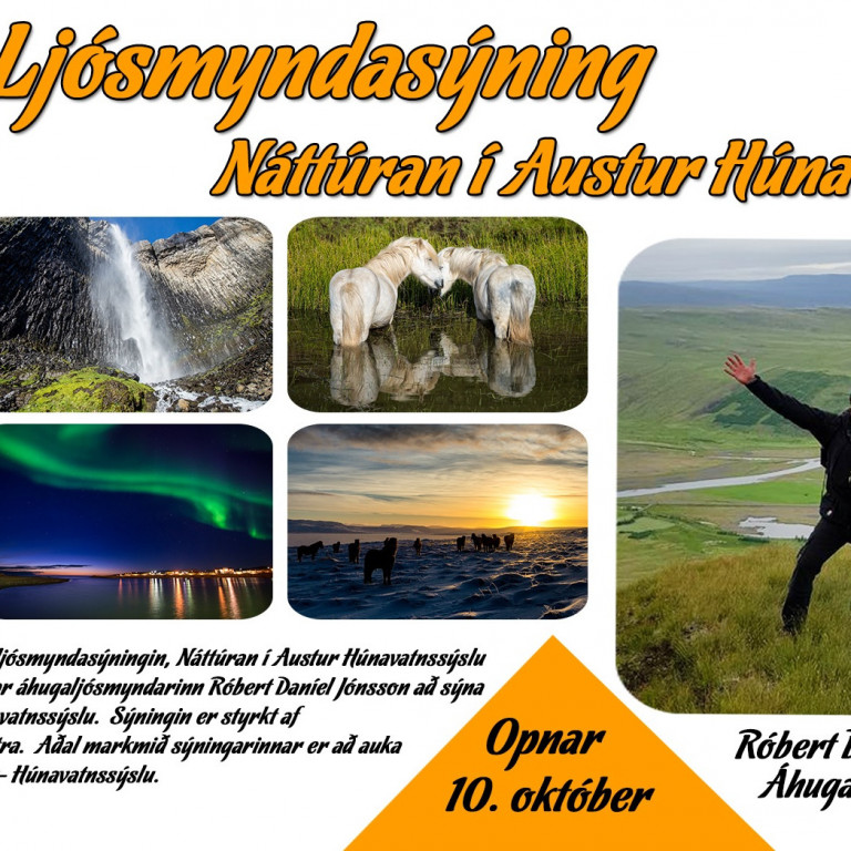 Ljósmyndasýningin - Náttúran í Austur Húnavatnssýslu