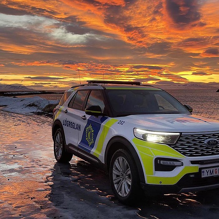 Það er vissara fyrir ökumenn að halda sig á löglegum hraða og jafnvel hafa augun á veginum þrátt fyrir alla fegurðina á Norðurlandi vestra. MYND AF SÍÐU LNV