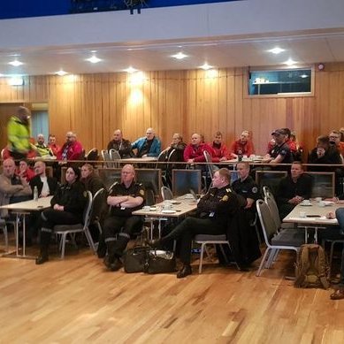 Frá fundi almannavarnadeildar ríkislögreglustjóra og lögreglustjóraembættinu á Norðurlandi vestra. Mynd af FB.