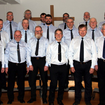 Karlakórinn Lóuþrælar. Aðsend mynd.