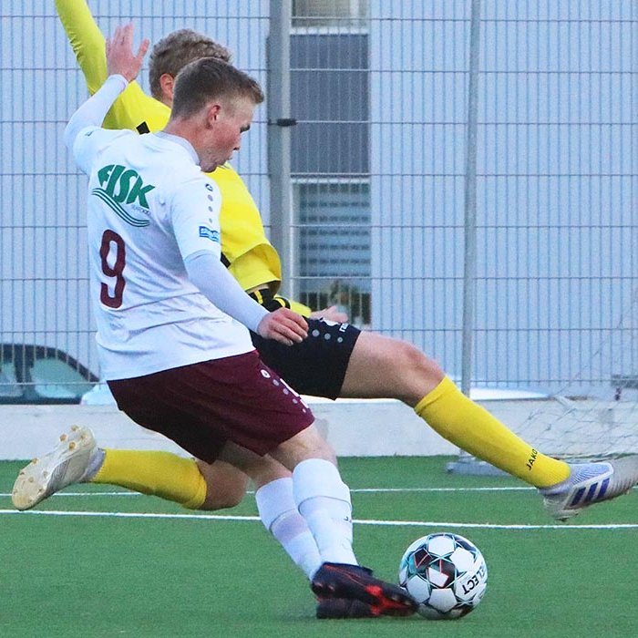 Þrátt fyrir dapurt gengi Tindastóls að undanförnu er Luke Rae enn á skotskónum, hefur skorað 15 mörk í 3. deildinni og er markahæstur ásamt tveimur öðrum köppum. MYND: ÓAB