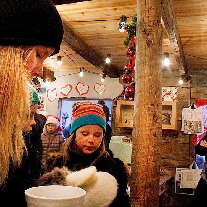 Jólastemning í Maddömukoti. MYND: ÓAB