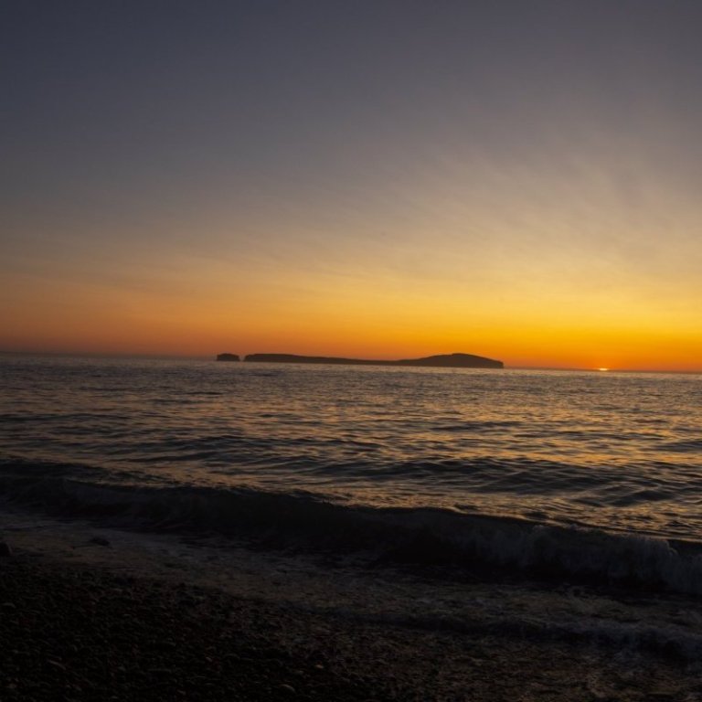 Málmey.MYND SKAGAFJÖRÐUR