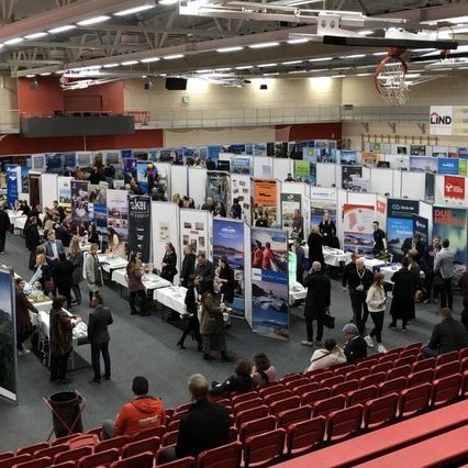 Í nógu að snúast á Mannamótum. Mynd: SSNV.