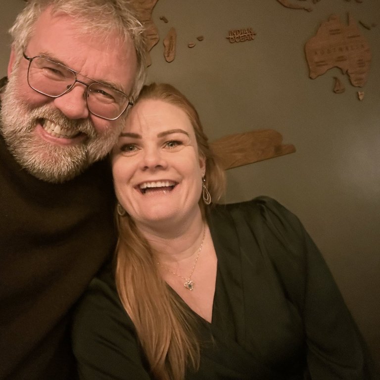 Eiríkur Þór og Sandra kampakát! AÐSEND MYND
