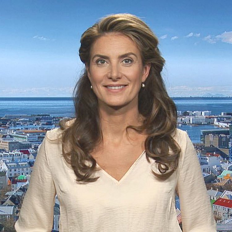 María Sigrún fréttamaður á RÚV. MYND AÐSEND