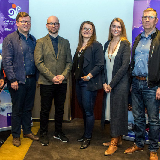 Stjórn og varastjórn Markaðsstofu, frá vinstri: Þórdís Bjarnadóttir, Baldvin Esra Einarsson, Arngrímur Arnarson, Unnur Valborg Hilmarsdóttir, Edda Hrund Guðmundsdóttir og Viggó Jónsson. Á myndina vantar Tómas Árdal.