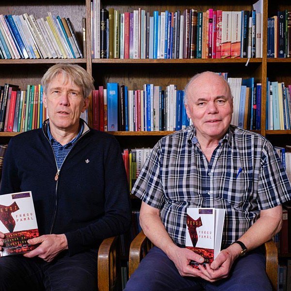 Már Jónsson og Jón Torfason. MYND: HÍ