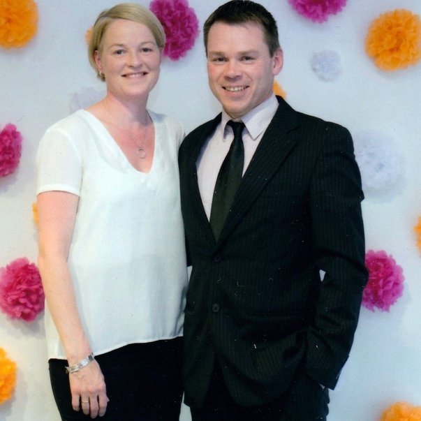 Matgæðingarnir Íris Sveinbjörnsdóttir og Eyþór Jónasson. Aðsend mynd.