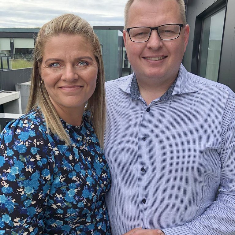 Sandra og Hreiðar. Mynd aðsend.