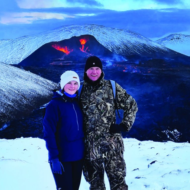 Helga Sjöfn og Gulli. MYND AÐSEND