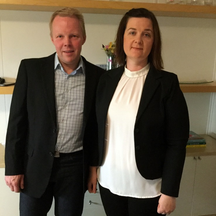 Matgæðingarnir Björn og Dagný Rósa.