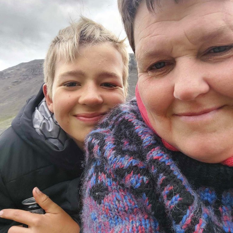 Guðbjörg Ósk og Sæmundur Ingi. MYND AÐSEND