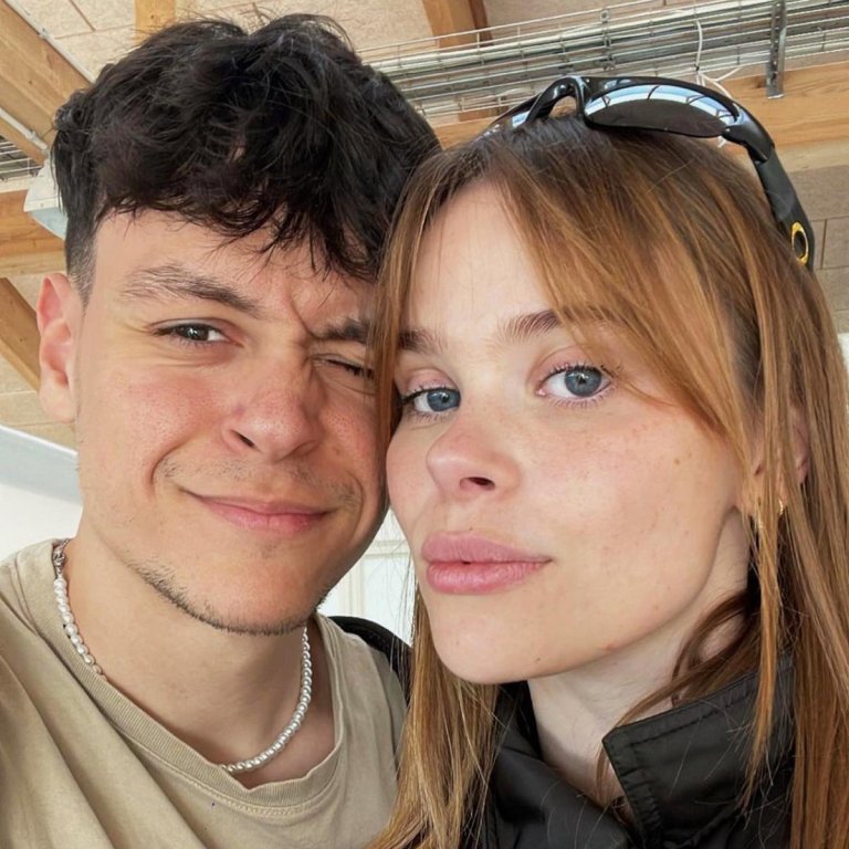 Tommaso og Áróra. Mynd aðsend.