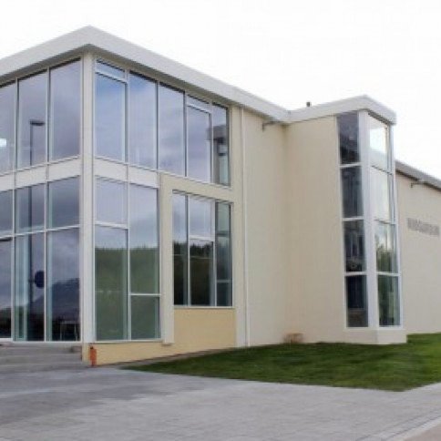 Menningarhúsið Miðgarður.